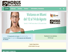 Tablet Screenshot of horusgo.com